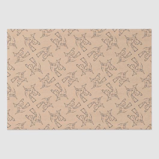 スターズハロウィンの黒い魔女 薄葉紙 (正面)