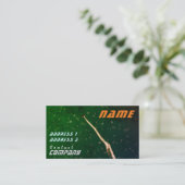 スターズバイプレーングリーン宇宙コントレイル 名刺 (スタンド正面)