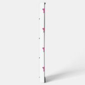 スターズパターンピンク白黒 SAMSUNG GALAXYケース (左側面)