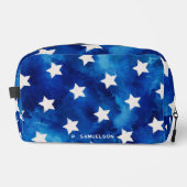 スターズパーソナライズされたブルー絞り染めファミリーイベント ドップキット (正面)