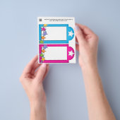 スターズパーティー ギフトやお favors 袋タグ チラシ (手)