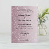 スターズピンク結婚抽象芸術 招待状 (スタンド正面)