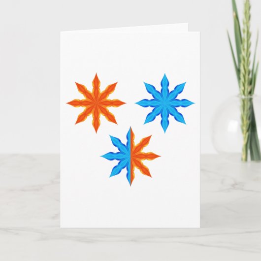 スターズファイアウォーターグリーティングカード カード (正面)