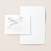 スターズホリデーカードシルバーに注目する 箔カード (ディスプレー)