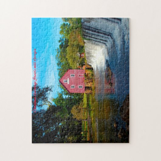 スターズミルジョージアクリスマスの挨拶 ジグソーパズル (縦)