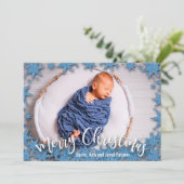 スターズメリークリスマスフォト誕生のお知らせ シーズンカード (スタンド正面)