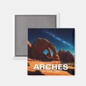 スターズモアブユタアーチズナショナルパーク マグネット (正面/裏面)