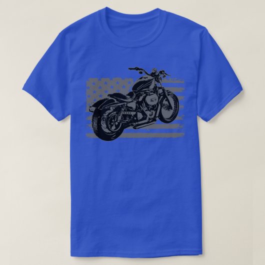 スターズモーターサイクル Tシャツ (デザイン正面)