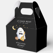 スターズリトルブー幽霊ホラウィーンベビーシャワー フェイバーボックス (裏面)