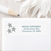 スターズ差出人住所ラベル ラベル (インサイチュ)