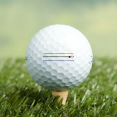 スターズ アライメント ライン Titleist Pro V1 ゴルフボール (インサイチュ 木)