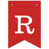 スターズ・アンド・ストライプ赤白青卒業生 バンティングフラッグ (第3の旗)