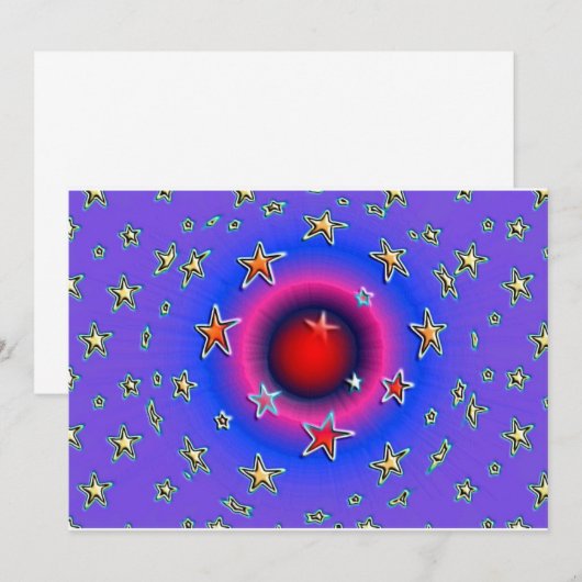 スターズ・インビテーション 招待状 (正面/裏面)