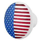 スターズ&ストライプアメリカ国旗Shirley Taylor セラミックノブ (右)