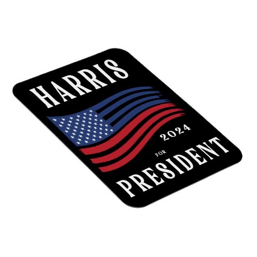 スターズ&ストライプカマラハリス社長2024 マグネット (右側)