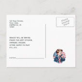 スターズ、ストライプス＆ファン | 全米の少年誕生日 ポストカード (裏面)