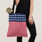 スターズ&ストライプトートバッグ トートバッグ (クローズアップ)