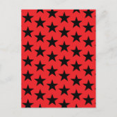 スターズ パターン 10 ポストカード (正面)