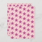スターズ パターン 16 ポストカード (正面/裏面)