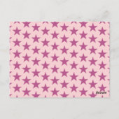 スターズ パターン 16 ポストカード (裏面)