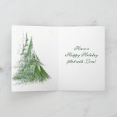 スターズ&ファースクリスマスカード シーズンカード (内部)