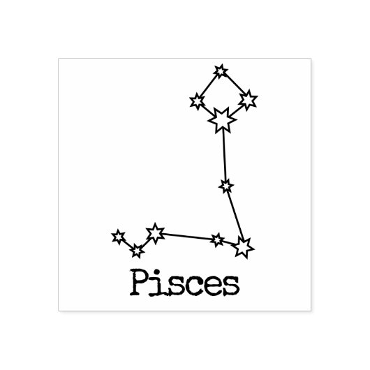 スターズ〔占星術の〕十二宮図シナ占星術ピセス ラバースタンプ (インプリント)