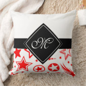 スタータトゥー赤+あなたのアイディア クッション (ブランケット)