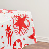スタータトゥー赤+あなたのアイディア テーブルクロス (インサイチュ)