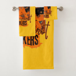 スタータロット&キャット | オレンジフェラインデザイン バスタオルセット