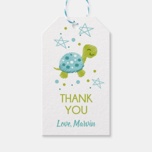 スタータートルギフトラベル ギフトタグ (正面)
