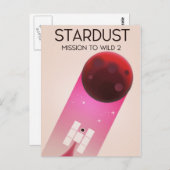 スターダストのミッションで野生の彗星2 ポストカード (正面/裏面)