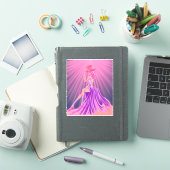 「スターダストの調和」魅惑的なスティームパンク女王 シール (iPadカバー)