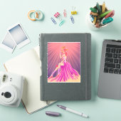 「スターダストの調和」魅惑的なスティームパンク女王 シール (iPadカバー)
