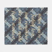 スターダストフリースブランケット フリースブランケット (正面(横))