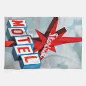 スターダストモーテルサイン キッチンタオル (横)