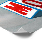 スターダストモーテルサイン ポスター (角)