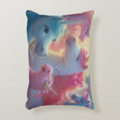 スターダストユニコーンガラ アクセントクッション (正面(垂直))