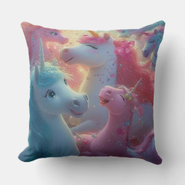 スターダストユニコーンガラ クッション