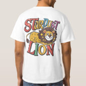 👕🦁スターダストライオンTシャツデザイン🦁👕 Tシャツ (裏面)