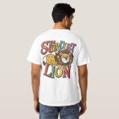 👕🦁スターダストライオンTシャツデザイン🦁👕 Tシャツ (裏面フル)