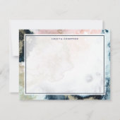 スターダスト優雅パーソナライズされた文具 ノートカード (正面)