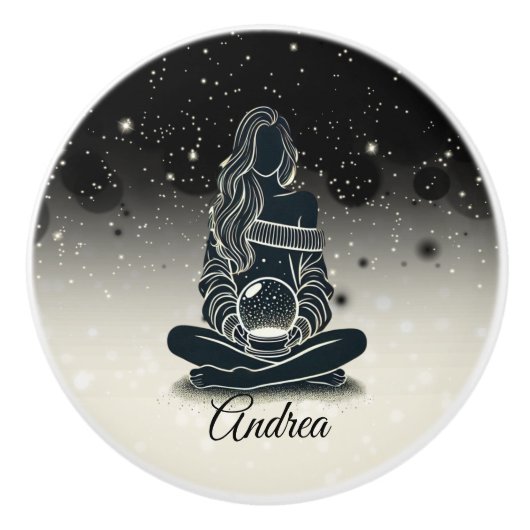 スターダスト反射 セラミックノブ (正面)