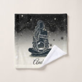 スターダスト反射 バスタオルセット (ウォッシュタオル)