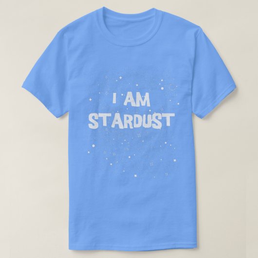 スターダスト天文学宇宙科学 Tシャツ (デザイン正面)