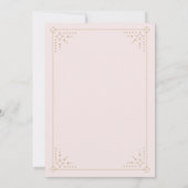 スターダスト結婚式招待状 招待状 (裏面)