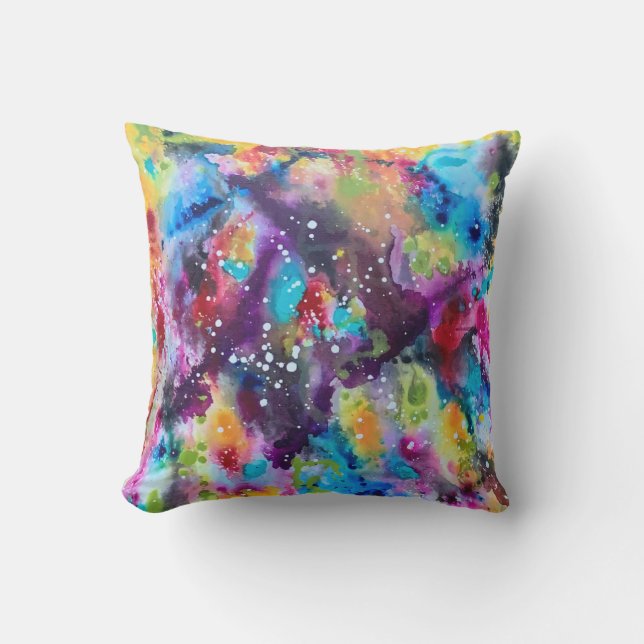 スターダスト16 x 16屋外装飾用クッション アウトドアクッション (正面)