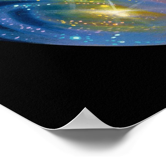 スターダスト・エンジェル・アートプリントビッグ・アイド・アート大きな目 ポスター (角)