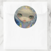 「スターダスト・エンジェル」ステッカー ラウンドシール (バッグ)