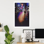 「スターダスト」ニューヨークシーン水の色絵画の ポスター (ホームオフィス)