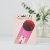 スターダスト・ミッション 彗星ワイルド2 ポストカード (スタンド正面)